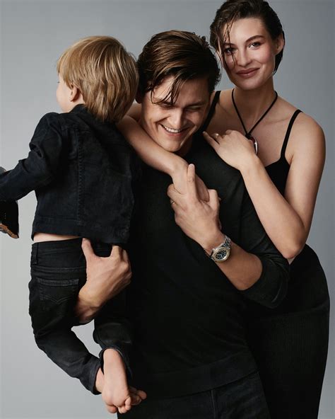 Grace Elizabeth & Family Front Michael Kors Father's Day Ad